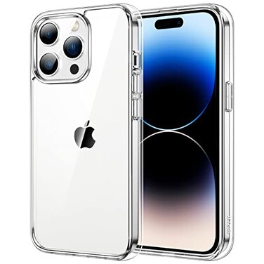 JETech Case for iPhone 14 Pro Max 67Inch NonYellowing Shockproof Phone Bumper Cover AntiScratch Clear Back Clear
