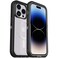 OtterBox iPhone 14 Pro Max ONLY Defender Series XT Case Black Crystal screenless Rugged Snaps to MagSafe Lanyard Attachment