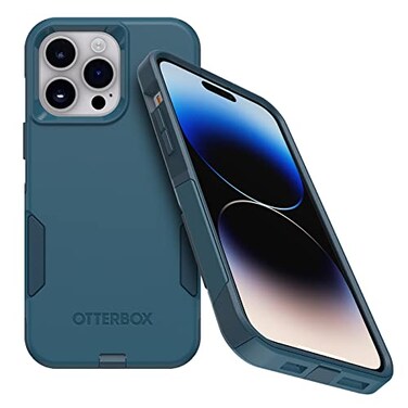 OtterBox iPhone 14 Pro Max ONLY Commuter Series Case Dont BE Blue Blue Slim Tough PocketFriendly with Port Protection