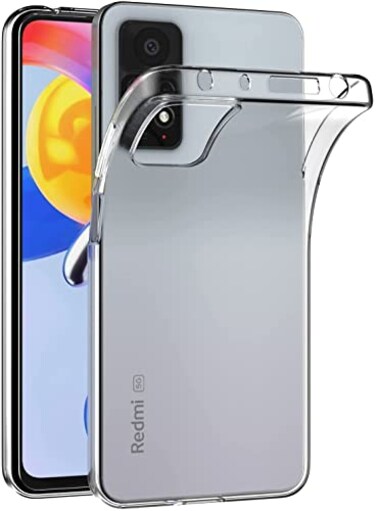 MaiJin Case for Xiaomi Mi Redmi Note 11 Pro 4G Redmi Note11 Pro 5G 667 inch Soft TPU Rubber Gel Bumper Transparent Back Cover