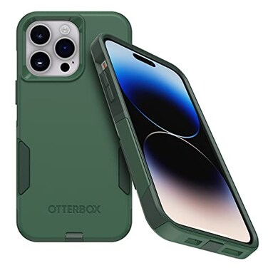 OtterBox iPhone 14 Pro Max ONLY Commuter Series Case Trees Company Green Slim Tough PocketFriendly with Port Protection