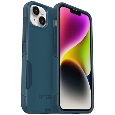 OtterBox iPhone 14 Plus Commuter Series Case Dont BE Blue Blue Slim Tough PocketFriendly with Port Protection