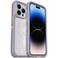 OtterBox iPhone 14 Pro ONLY Defender Series XT Case Lavender Sky PurpleClear screenless Rugged Snaps to MagSafe Lanyard Attachment