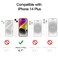 JETech Case for iPhone 14 Plus 67Inch NonYellowing Shockproof Phone Bumper Cover AntiScratch Clear Back Clear