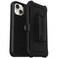 OtterBox iPhone 14 iPhone 13 Defender Series Case BLACK rugged durable with port protection includes holster clip kickstand