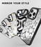 CASETiFY Mirror iPhone 14 Pro Case Reflective 49ft Drop ProtectionCompatible with Magsafe Black On Black