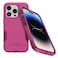 OtterBox iPhone 14 Pro ONLY Commuter Series Case INTO The Fucshia Pink Slim Tough PocketFriendly with Port Protection