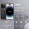 JETech Silicone Case for iPhone 14 Pro Max 67Inch SilkySoft Touch FullBody Protective Phone Case Shockproof Cover with Microfiber Lining Black