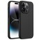 JETech Silicone Case for iPhone 14 Pro Max 67Inch SilkySoft Touch FullBody Protective Phone Case Shockproof Cover with Microfiber Lining Black