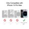 JETech Matte Case for iPhone 14 Pro Max 67Inch Shockproof Military Grade Drop Protection Frosted Translucent Back Phone Cover AntiFingerprint Black