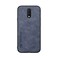 Kepuch Silklike Case for Oneplus 7 Cover Bumper Builtin Metal Plate for Oneplus 7 Blue