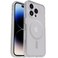 OtterBox iPhone 14 Pro ONLY Symmetry Series Case Stardust ClearGlitter UltraSleek Snaps to MagSafe Raised Edges Protect Camera Screen
