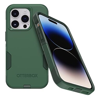 OtterBox iPhone 14 Pro ONLY Commuter Series Case Trees Company Green Slim Tough PocketFriendly with Port Protection
