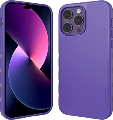 Smartish iPhone 14 Pro Max Slim Case Gripmunk Compatible with MagSafe Lightweight Protective Thin Grip Cover with Microfiber Lining Youre Just Jelly