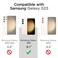 JETech Case for Samsung Galaxy S23 5G 61Inch NonYellowing Shockproof Bumper Protective Phone Cover AntiScratch Hard PC Back Clear