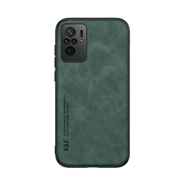 Kepuch Silklike Case for Redmi Note 10 4GRedmi Note 10s Cover Bumper Builtin Metal Plate for Redmi Note 10 4GRedmi Note 10s Green