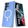ANNGELAS for Samsung Galaxy S22 Ultra MagSafe CaseSlim Shockproof Protective Cover with MagneticFrosted Hard Back Soft Silicone TPU Bumper Phone Case Compatible Galaxy S22 Ultra 68inchClear