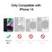 JETech Magnetic Case for iPhone 14 61Inch Compatible with MagSafe Translucent Matte Back Slim Shockproof Phone Cover Black