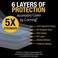 DEWALT Heavy Duty Phone CaseScreen Protector Kit Magnetic Case for iPhone 13 Pro Max Tempered Glass Screen Protector Included MagSafe Compatible Protective Impact Scratch Resistant Black