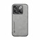 Kepuch Silklike Case for Oneplus 10TAce Pro Cover Bumper Builtin Metal Plate for Oneplus 10TAce Pro Gray