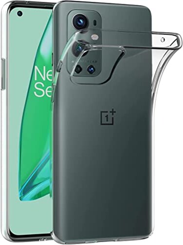 MaiJin Case for OnePlus 9 Pro 67 inch Soft TPU Rubber Gel Bumper Transparent Back Cover