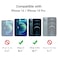JETech Magnetic Case for iPhone 1212 Pro 61Inch Compatible with MagSafe Translucent Matte Back Slim Shockproof Phone Cover Storm Blue