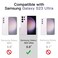 JETech Case for Samsung Galaxy S23 Ultra 5G 68Inch NonYellowing Shockproof Bumper Protective Phone Cover AntiScratch Hard PC Back Purple