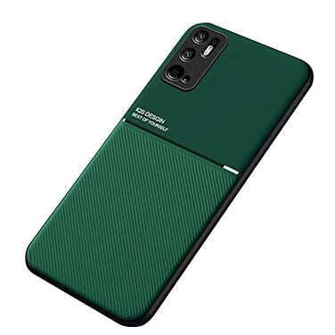 Kepuch Mowen Case Cover Bumper Builtin Metal Plate for Redmi Note 10 5GXiaomi Poco M3 Pro Green