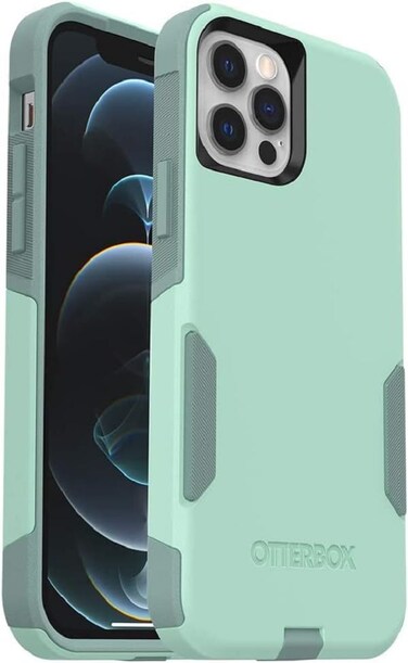 OtterBox Commuter Series Case for iPhone 12 iPhone 12 Pro Only NonRetail Packaging Ocean Way Aqua SailAquifer