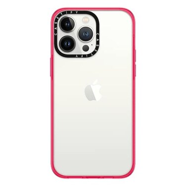 CASETiFY Compact iPhone 14 Pro Max Case 2X Military Grade Drop Tested 4ft Drop Protection Hot Pink