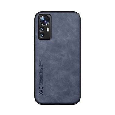 Kepuch Silklike Case for Xiaomi 12 Lite Cover Bumper Builtin Metal Plate for Xiaomi 12 Lite Blue