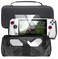 ENCASED Accessories Set for Asus ROG Ally Handheld Kickstand Case with Hardshell Carrying Bag and Tempered Glass Screen Protector Black