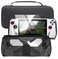 ENCASED Accessories Set for Asus ROG Ally Handheld Kickstand Case with Hardshell Carrying Bag and Tempered Glass Screen Protector Black