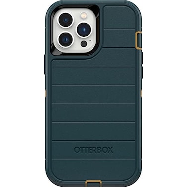 OtterBox Defender Series Screenless Edition Case for iPhone 13 Pro Max iPhone 12 Pro Max Only Case Only Microbial Defense Protection NonRetail Packaging Hunter Green
