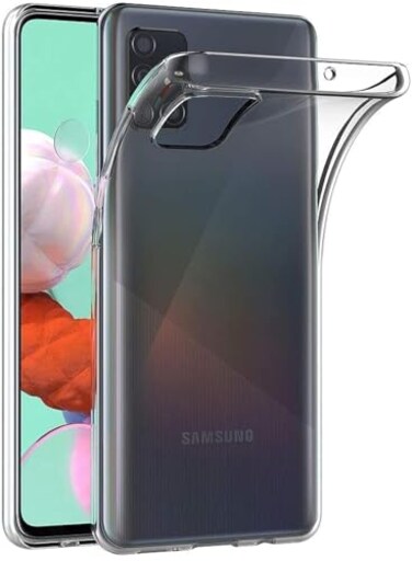MaiJin Case for Samsung Galaxy A51 5G 65 inch Soft TPU Rubber Gel Bumper Transparent Back Cover