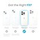 Speck MagSafe Case for iPhone 15 Pro Drop Camera Protection ClickLock NoSlip Wireless Charging Compatible Fits All 61 Inch Models Coastal BlueDust GreyWhite