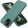 OTOFLY Designed for iPhone 15 Case Silicone Shockproof Slim Thin Phone Case for iPhone 15 61 inch Pine Green