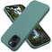 OTOFLY Designed for iPhone 15 Case Silicone Shockproof Slim Thin Phone Case for iPhone 15 61 inch Pine Green