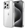 JETech Case for iPhone 15 Pro 61Inch NonYellowing Shockproof Phone Bumper Cover AntiScratch Clear Back Clear