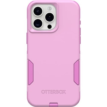 OtterBox iPhone 15 Pro MAX Only Commuter Series Case Run Wildflower Pink Slim Tough PocketFriendly with Port Protection