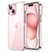 JETech Glitter Case for iPhone 15 61Inch Bling Sparkle Shockproof Phone Bumper Cover Cute Sparkly for Women and Girls Clear