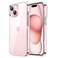 JETech Glitter Case for iPhone 15 61Inch Bling Sparkle Shockproof Phone Bumper Cover Cute Sparkly for Women and Girls Clear