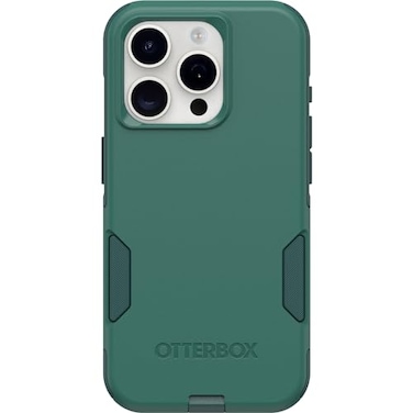 OtterBox iPhone 15 Pro Only Commuter Series Case GET Your Greens Slim Tough PocketFriendly with Port Protection
