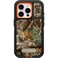 OtterBox iPhone 15 Pro Only Defender Series Case Realtree Edge Blaze OrangeBlackRT Edge Rugged Durable with Port Protection Includes Holster Clip Kickstand