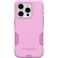 OtterBox iPhone 15 Pro Only Commuter Series Case Run Wildflower Pink Slim Tough PocketFriendly with Port Protection