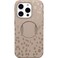 OtterBox iPhone 15 Pro Only OtterGrip Symmetry Series Case ON The SPOT Brown Builtin Grip Sleek case Snaps to MagSafe Raised Edges Protect Camera Screen