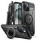 SUPCASE for iPhone 15 Case with Stand Unicorn Beetle Pro Mag Builtin Screen Protector Belt Clip Compatible with MagSafe MilitaryGrade Magnetic Phone Case for iPhone 151413 Black