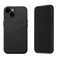Mujjo Leather Wallet Phone Case Fits iPhones 14 and 13 Premium European Leather Case with Card Pocket Enhanced Phone Camera Lens Protection Crafted with Recycled Material Slim Profile