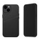 Mujjo Leather Wallet Phone Case Fits iPhones 14 and 13 Premium European Leather Case with Card Pocket Enhanced Phone Camera Lens Protection Crafted with Recycled Material Slim Profile