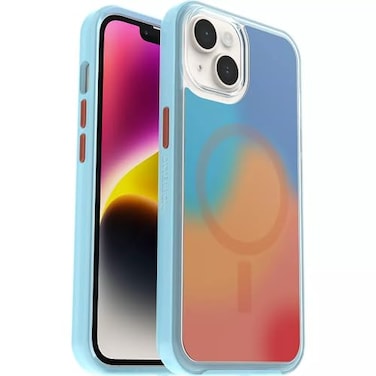 OtterBox Symmetry Series Antimicrobial Case with Magsafe for iPhone 14 iPhone 13 Only NonRetail Packaging Colorful Gossamer